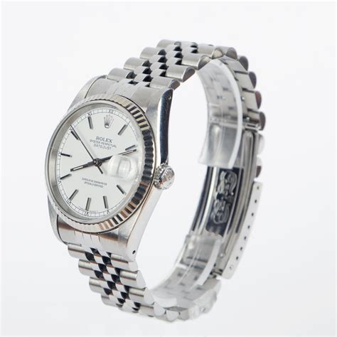 rolex donna argento oro|oro oro bianco 36 mm donna.